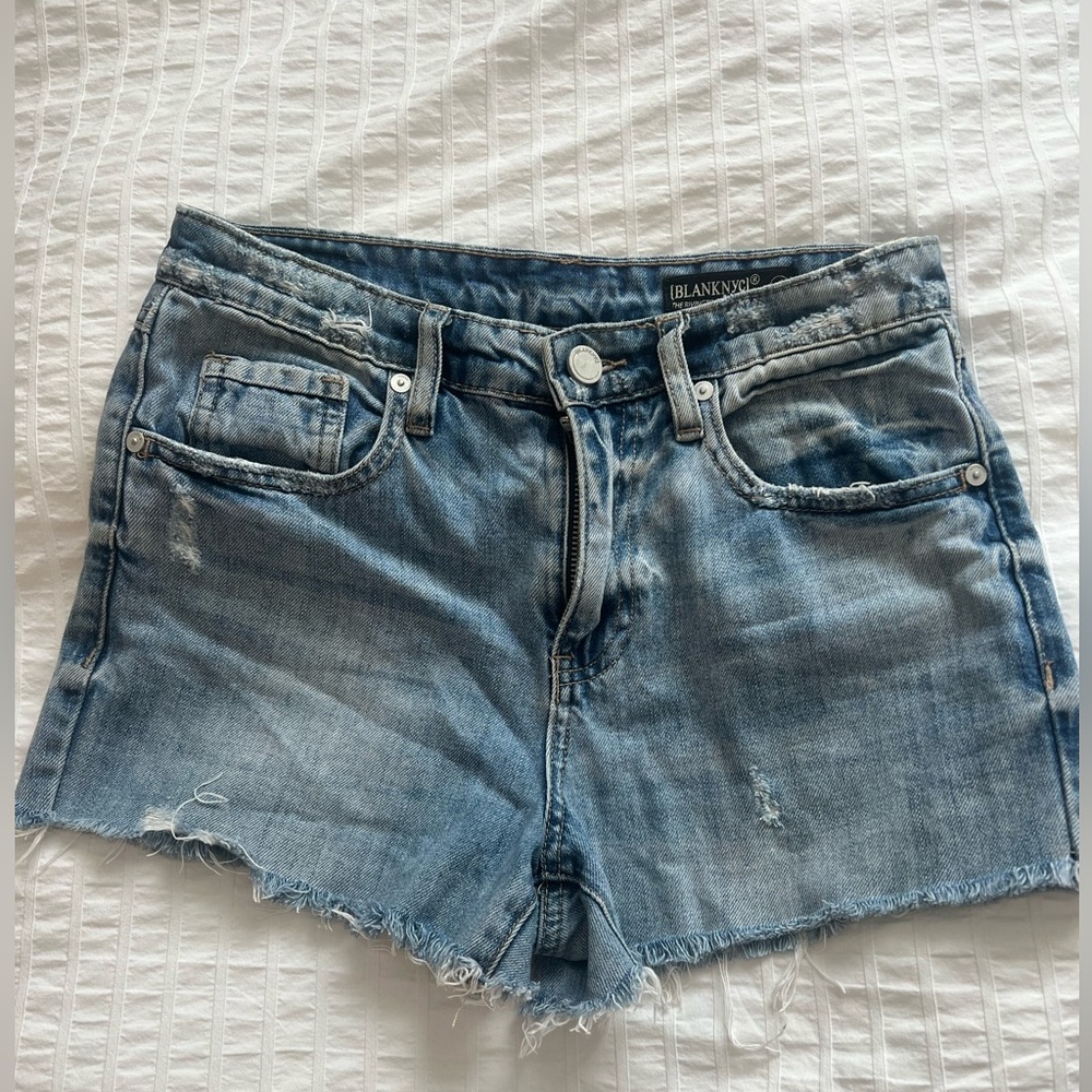 BLANKNYC Cut off denim short size 26